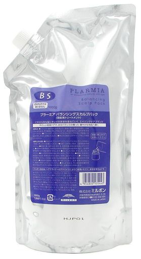 ミルボン プラーミア バランシングスカルプパック 1000g(レフィル) 5,750円