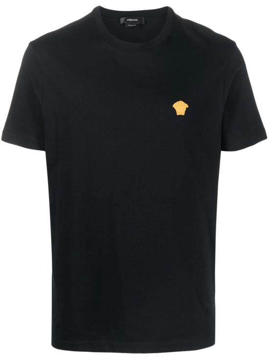 VERSACE Men T-Shirts 10084811A08489 1B000 Black