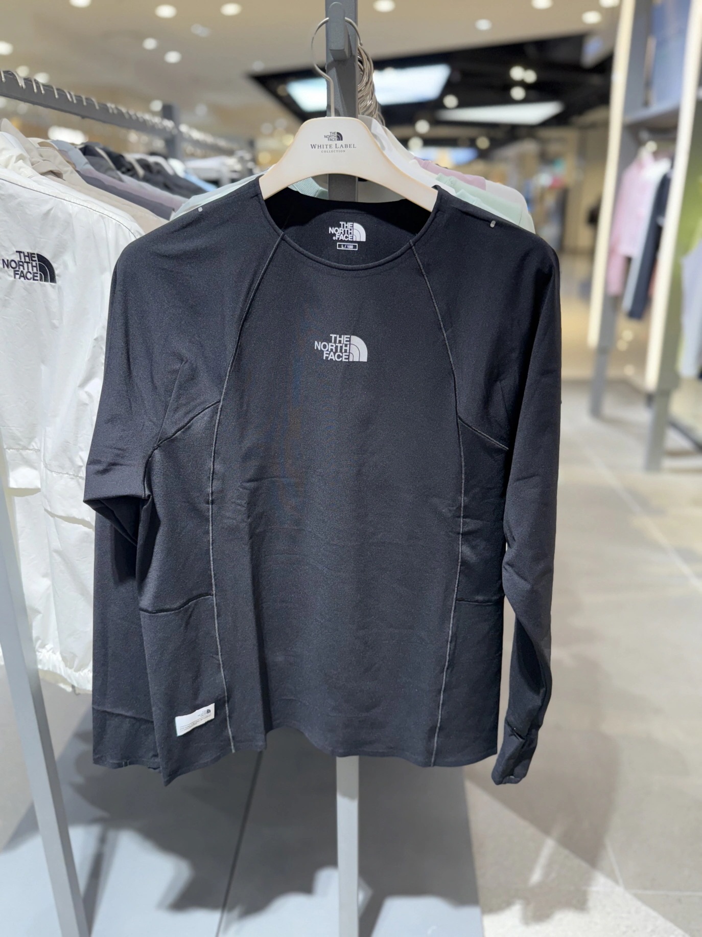 韓国正規品保証 関税負担なしNT7TR53J SPEEDON L S R TEE デイリー 基本 着装 男子 女子 人気 韓国 ファッション 男女共用 アウトドア