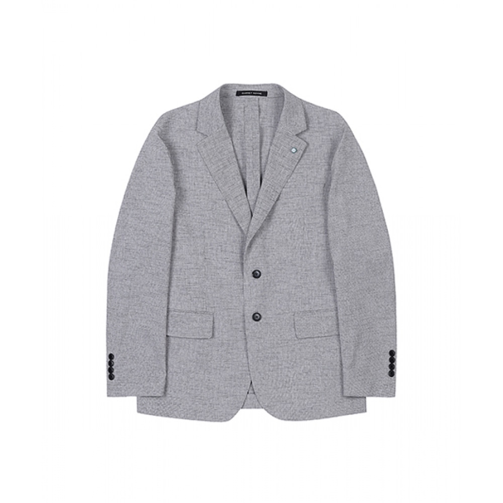 ガーネットオム GBS14216 ライトグレーシングルノッチレギュラーフィットジャケット