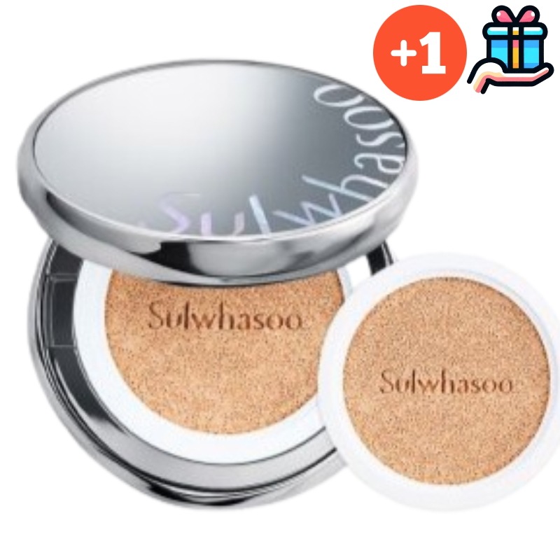 【韓国人気1+1】パーフェクティング クッション エアーリ 本品15g+リフィル15g 追加贈呈クッション ファンデーション カバー力 ツヤ感 持続 肌のキメ トーンアップ 自然さ 韓国コスメ 正規品