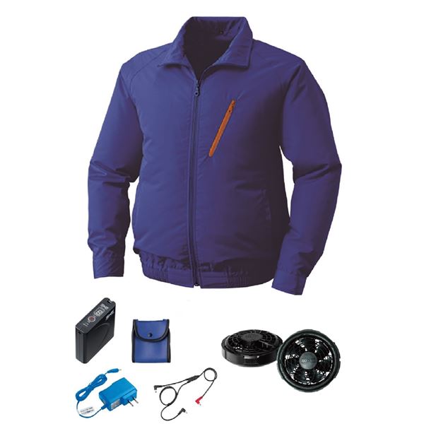 KU90510 空調服 R ポリエステル製 FAN2300B・RD9261・LISUPER1セット ブルー 3L 14,315円