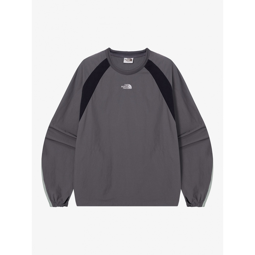 ザ・ノース・フェイス NM5MQ53J ホワイトレーベルバンドンウーブンクルーネック