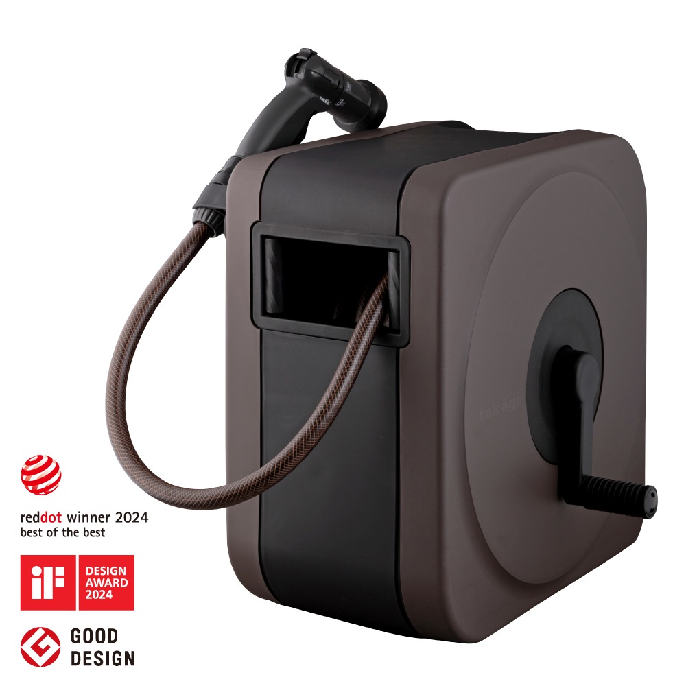 タカギ RC1330BR ホースリール BOXY NEXT 30m（ブラウン） RC1330BR