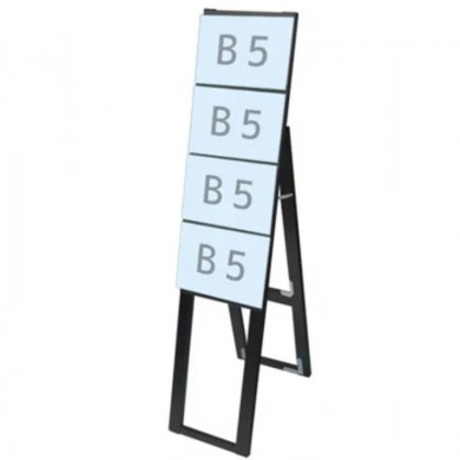 TOKISEI 常磐精工 ブラックカードケーススタンド看板 B5横4片面ハイ BCCSK-B5Y4KH