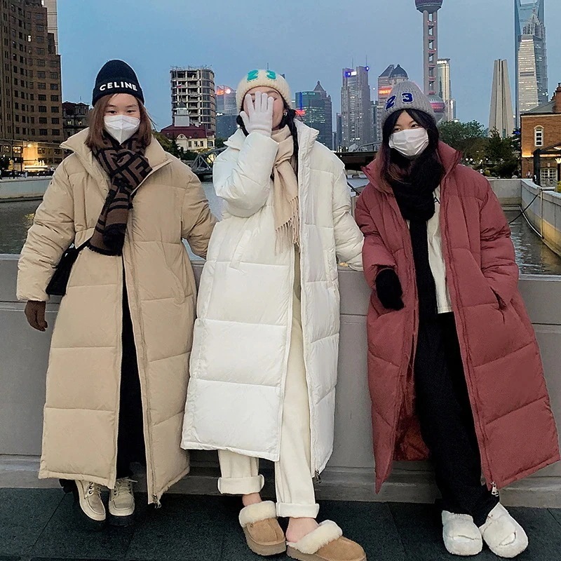 【急速出荷!】新作登場 中綿コート レディース 中綿ジャケット ロング丈 アウター 厚手 ふわふわ 暖かい 無地 ゆったり 防寒 通勤 服 韓国風 おしゃれ 可愛い お出かけ