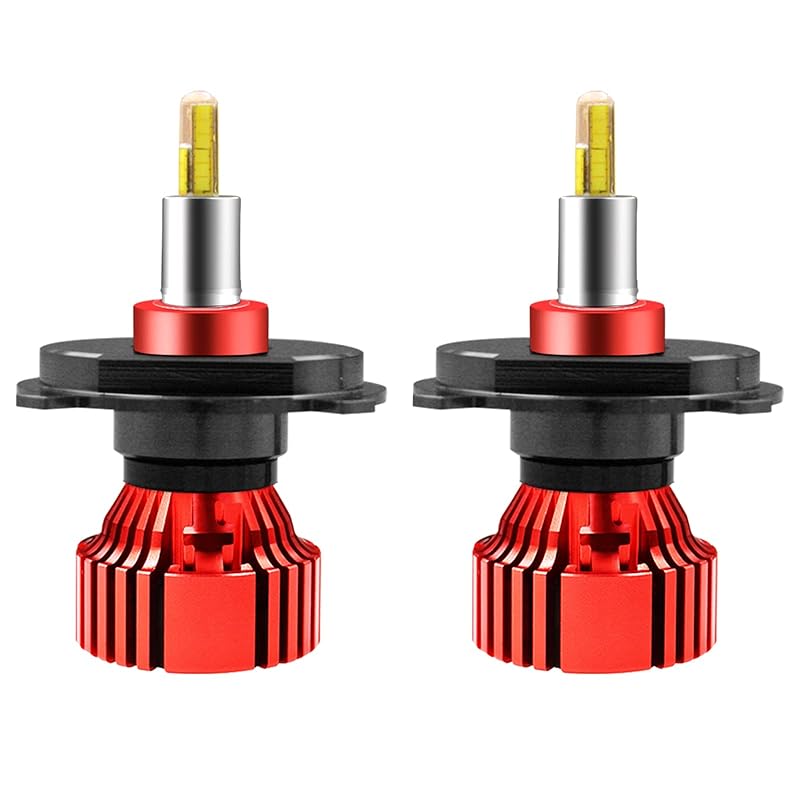 LEDヘッドライト H4 Arumin製チップ 21600LM 6500K 車検対応 12V専用 LEDフォグランプ 一体型 360全面発光 2個セット