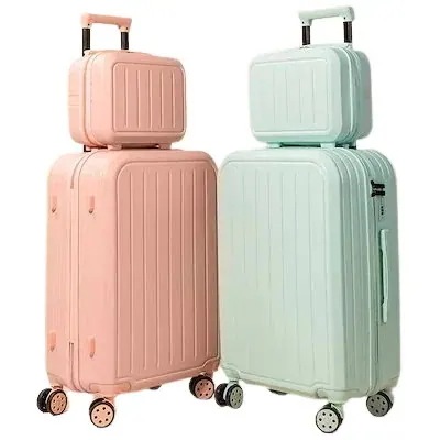 【3日で出荷】清ちゃんのかわいいスーツケース女性キャリーケーススーツケース学生のパスワードケース母箱30%までに制限