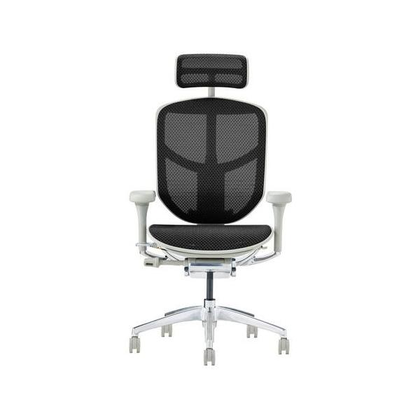 関家具 EJ2-HAM-GF-BK グレーフレーム×ブラック オフィスチェア ハイタイプ Ergohuman Enjoy2 54,539円