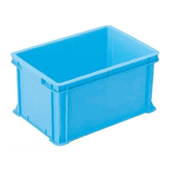 (6個セット) RBコンテナー/コンテナボックス (34L ブルー) RB-36 岐阜プラスチック工業