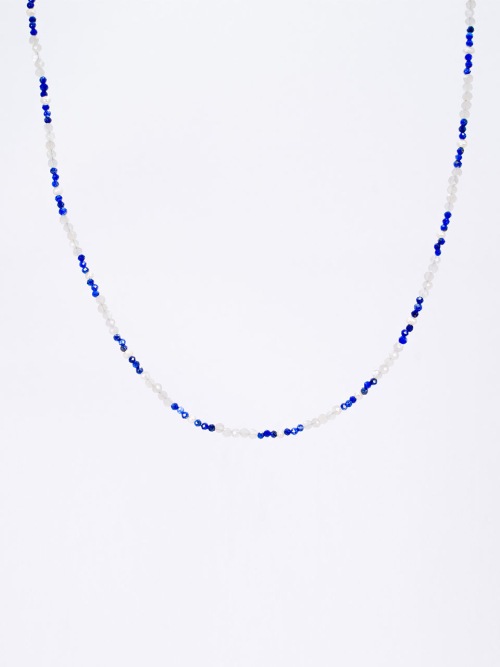 【HARANG】 HR 57N_Pearl Point Gemstone Beads Necklace 正規品