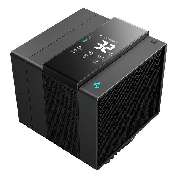 ASSASSIN IV VC VISION CPUクーラー デジタルディスプレイ搭載/ブラック R-ASN4-BKNVMD-G