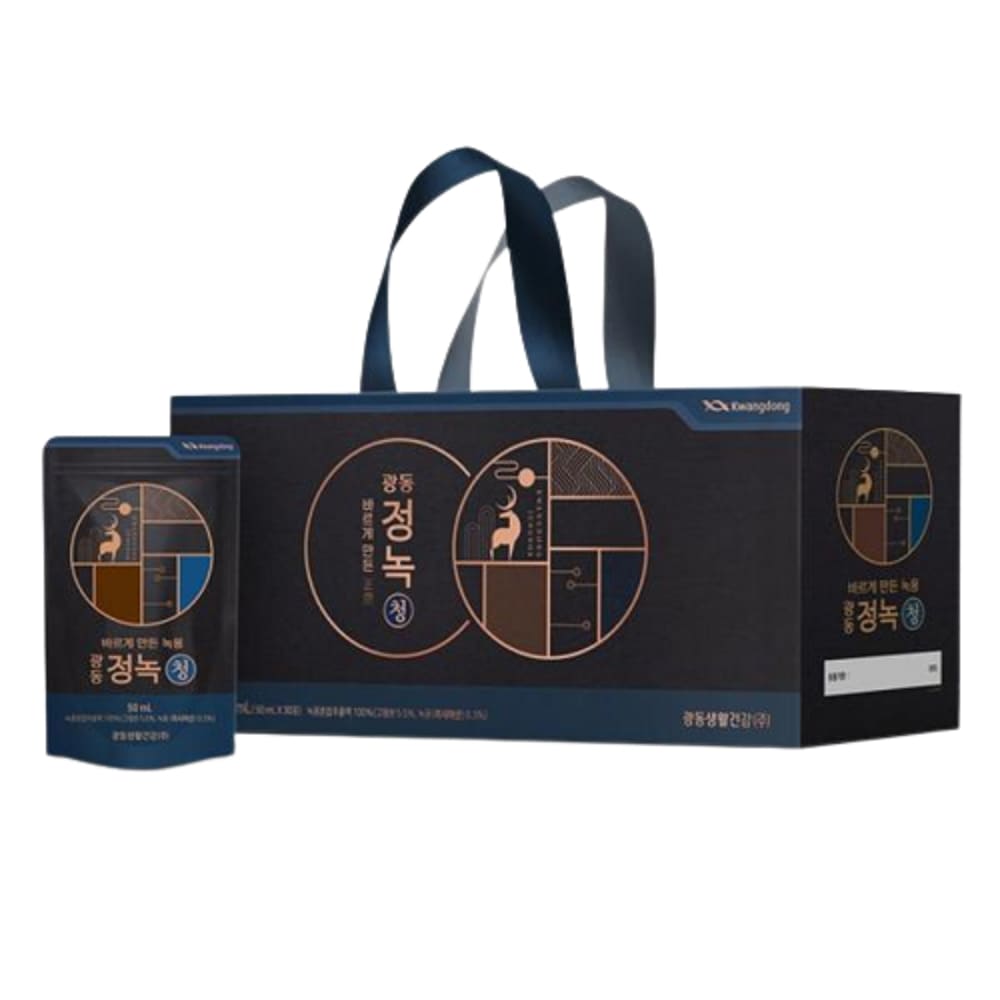 韓国-KMEAL-広東製薬正緑青500mlx30包緑用ギフトセットホームショッピング