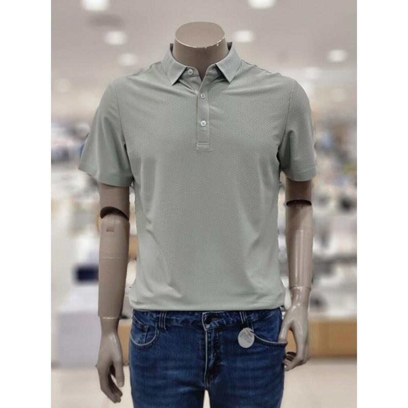 エアホール超軽量クーリング半袖カラーTシャツ(E5-MKS170)470_DG