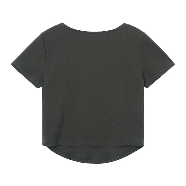 rest&recreationRR LOGO SQUARE NECK T-SHIRT スクエアネックT Rest & Recreation】RR LOGO SQUARE NECK T-SHIRT Rest
