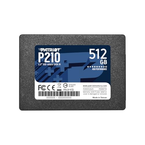 P210 512GB SATA3 内蔵型SSD 6Gb/s 2.5インチ 7mm P210S512G25