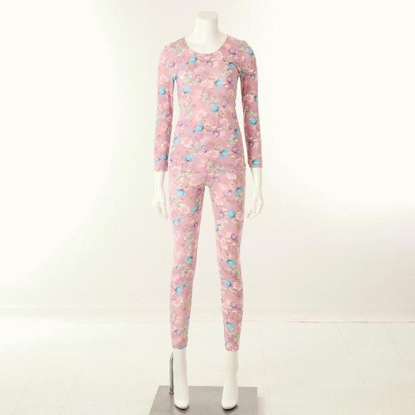 スパン捺染9分丈女性インナーセットVLG6053SSG