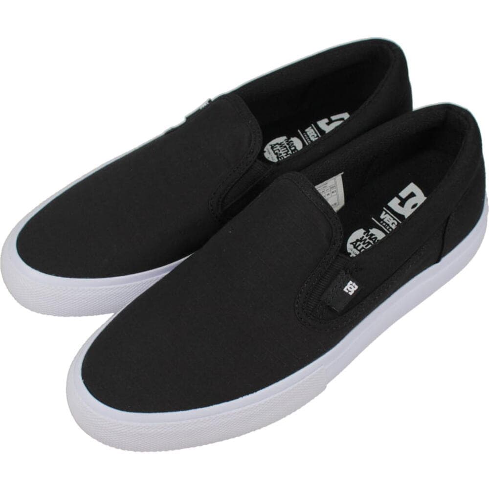 正規品 マニュアル スリップオン TX SE MANUAL SLIP ON TX SE ブラック/ブラック/ホワイト DM222014 XKKW