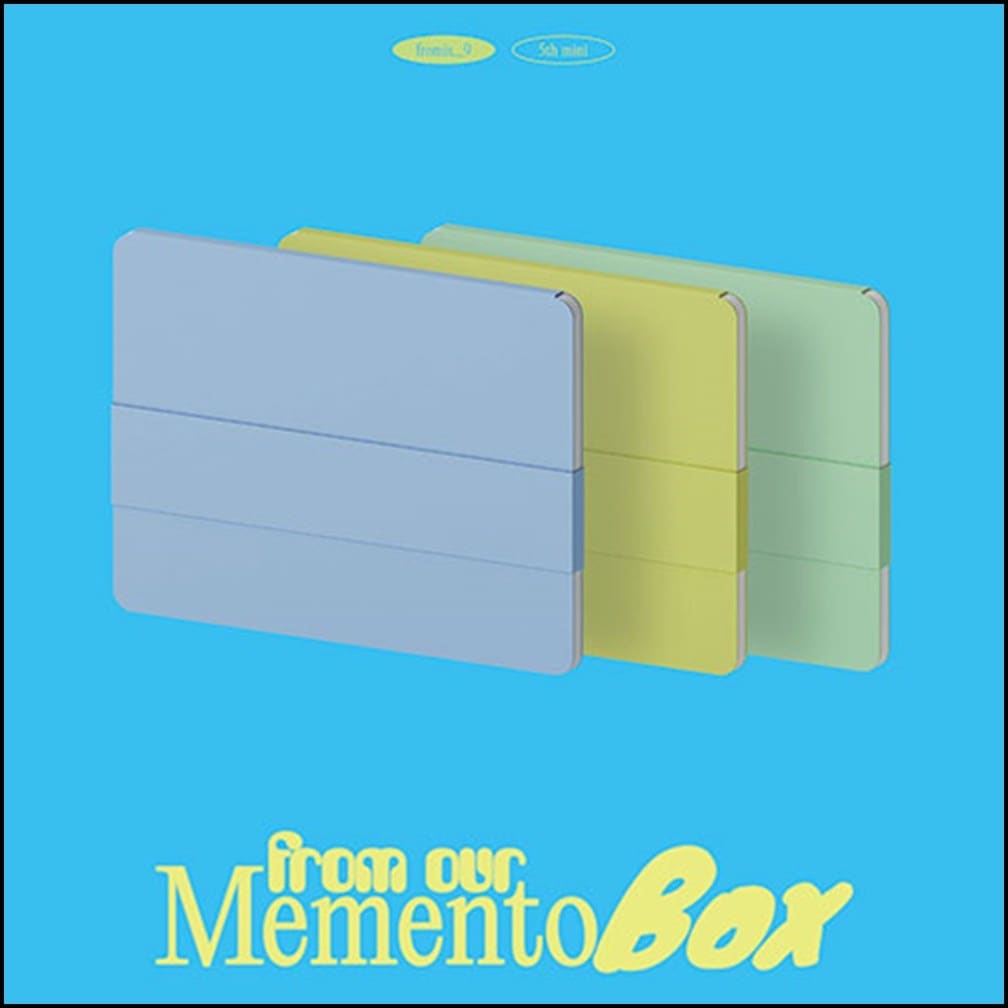 プロミスナイン fromis_9 ミニ5集 [3点セット] from our Memento Box