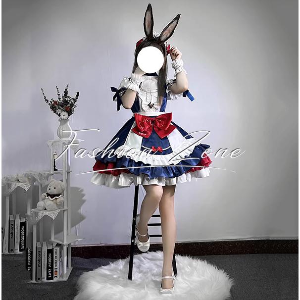 明日方舟 Arknights アークナイツ 風 アーミヤ Amiya コスプレ衣装 ウィッグ cosplay ハロウィン 演出服 変装