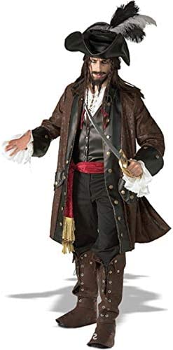 【WIDREAM】 パイレーツオブカリビアン コスプレ ジャックスパロー 海賊 ハロウィン 仮装 メンズ 大人 cosplay 衣装