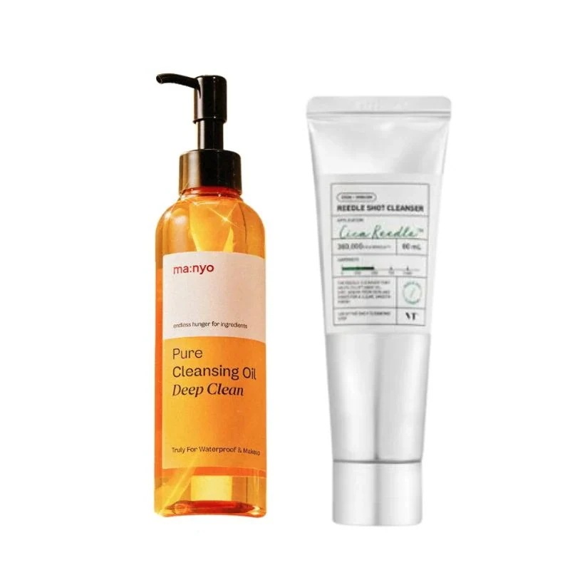 hyuk pick!!リドルショット クレンザー 80ml + ピュアクレンジングオイル 300ml