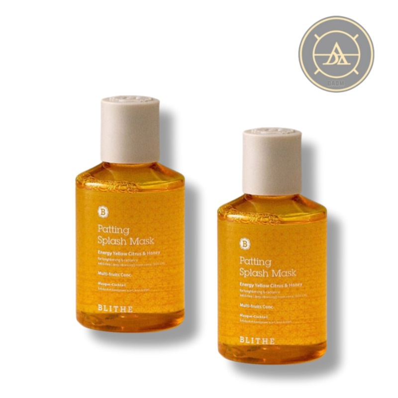 パッティング スプラッシュ マスク イエロー シトラス&ハニー 洗顔パック 150ml 2個