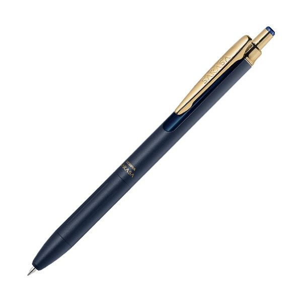(まとめ) ゼブラジェルボールペン サラサグランド 0.5mm ブルーブラック (軸色:ダークブルー) P-JJ57-VDB 1本 (×5セット)