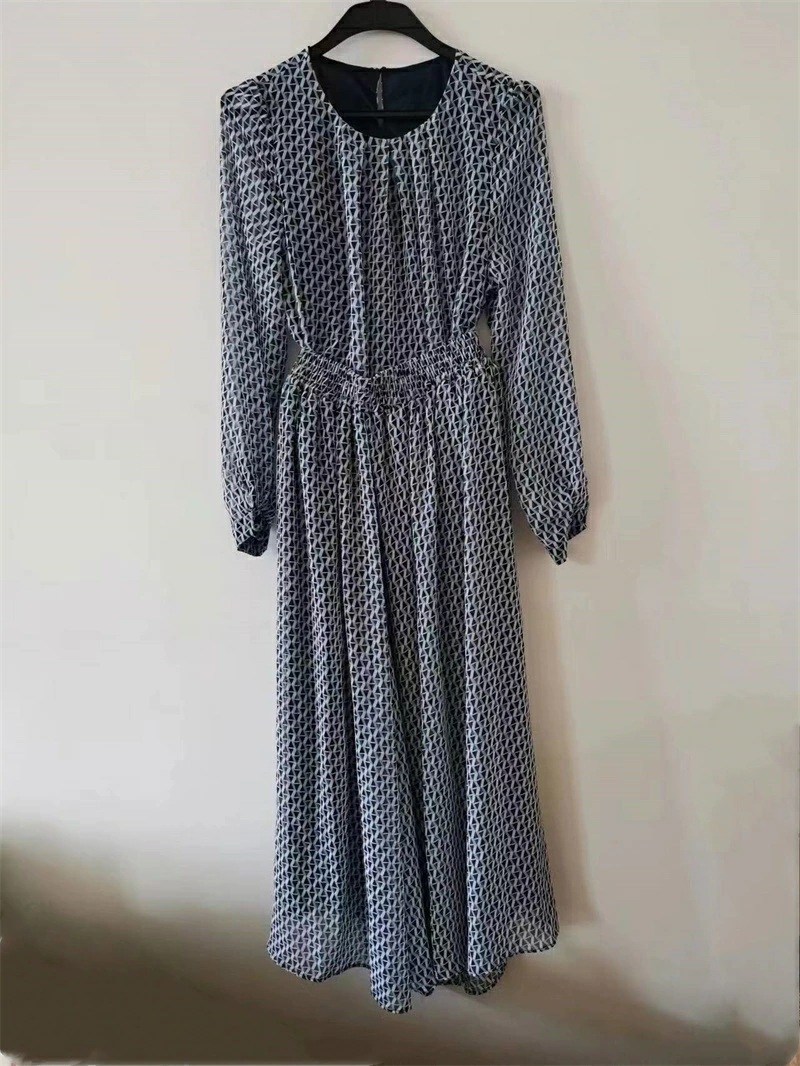 レディーススカートセット フリーサイズ　春秋セットアップ 　上下セット　裏地付き　マキシスカート　膝丈　シフォンセット　OL風　おしゃれ　ウェストゴム　着痩せ