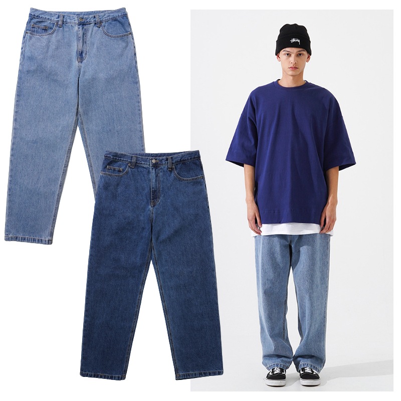 FP 正規品 Grade Wide Denim Pants 2色 SJLP1339 男女兼用