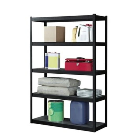 [倉庫管理]　WHALEN スチールラック 5段 WS184872BW-SB5MSC2