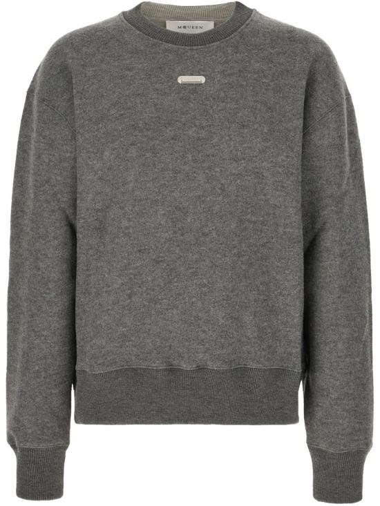 ALEXANDER MCQUEEN Men Tunic Tops 811079 QXABO1313 Grey