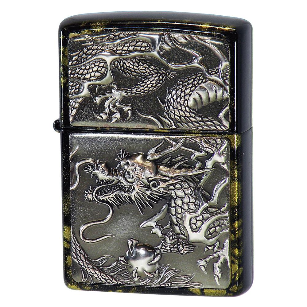 ZIPPO ライズメタル 銀龍　亀甲　金 10,731円