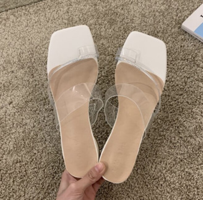 サンダル レディースシューズ かわいい 大人可愛い きれいめ シンプル カジュアル 大人 ローヒール　楽ちん クリア 透明 ベルト ラメ 韓国 モテ コーデ 休日 旅行 ホワイト キャメル ブラック