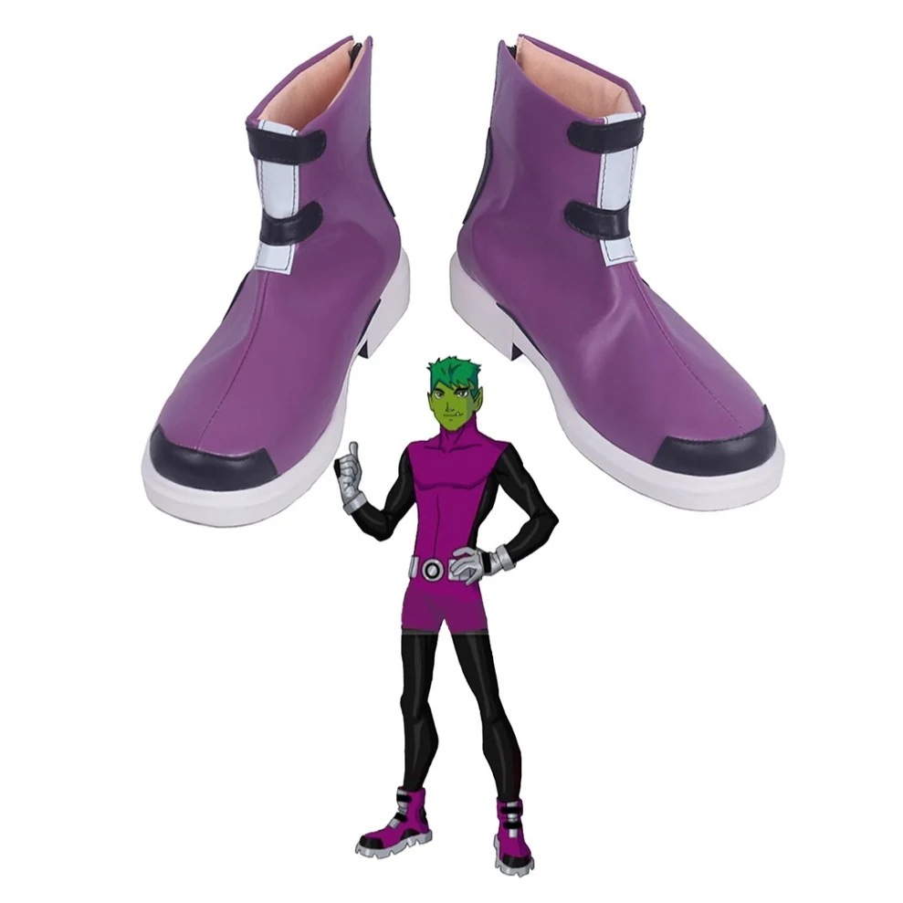 ヤング・ジャスティス・ビーストボーイ・ガーフィールド・マーク・ローガンシューズ