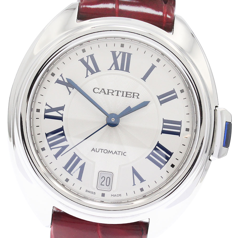 カルティエ CARTIER WSCL0017 クレドゥカルティエ デイト 自動巻き レディース 良品 _914325【中古】