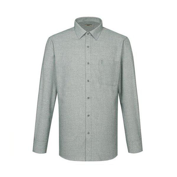 ポリ混紡イージーケアソリッドパターンシャツ レギュラーフィット__DLW1SHDL121E1