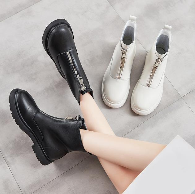 ブーツ レディース 歩きやすい 美脚 脚長 新品 厚底 秋冬 ブーツ ショートブーツ シューズ ヒールブーツ 靴 くつ PUブーツ レディースブーツ 痛くない