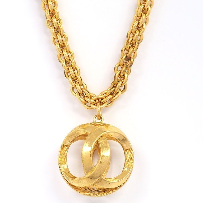 シャネル ココマーク 透かし ボール 【ペンダント】