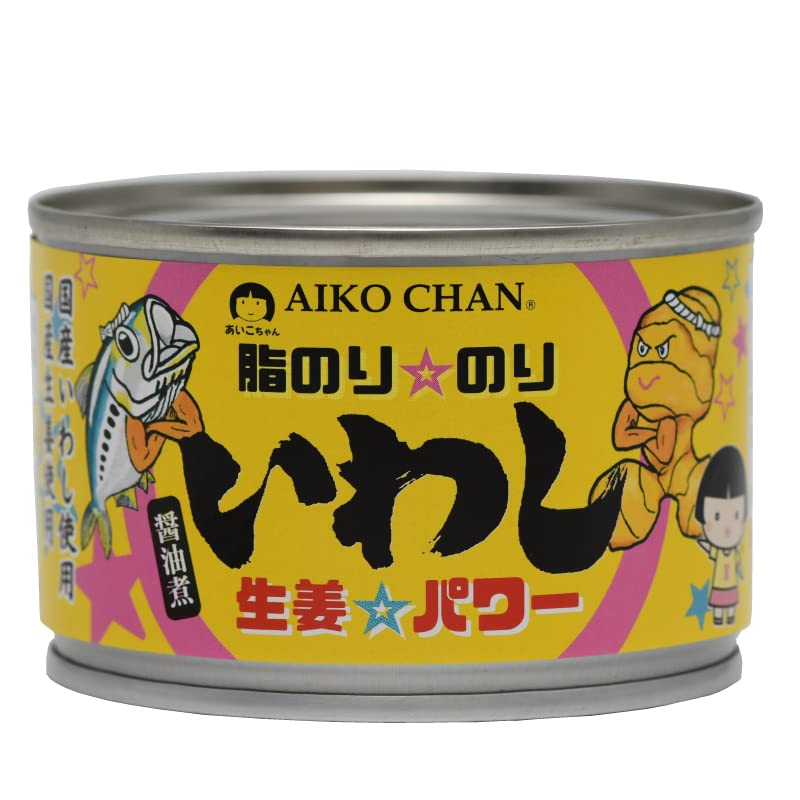 伊藤食品 あいこちゃん脂のり のり いわし 生姜 パワー(醤油煮) 140g缶24個入