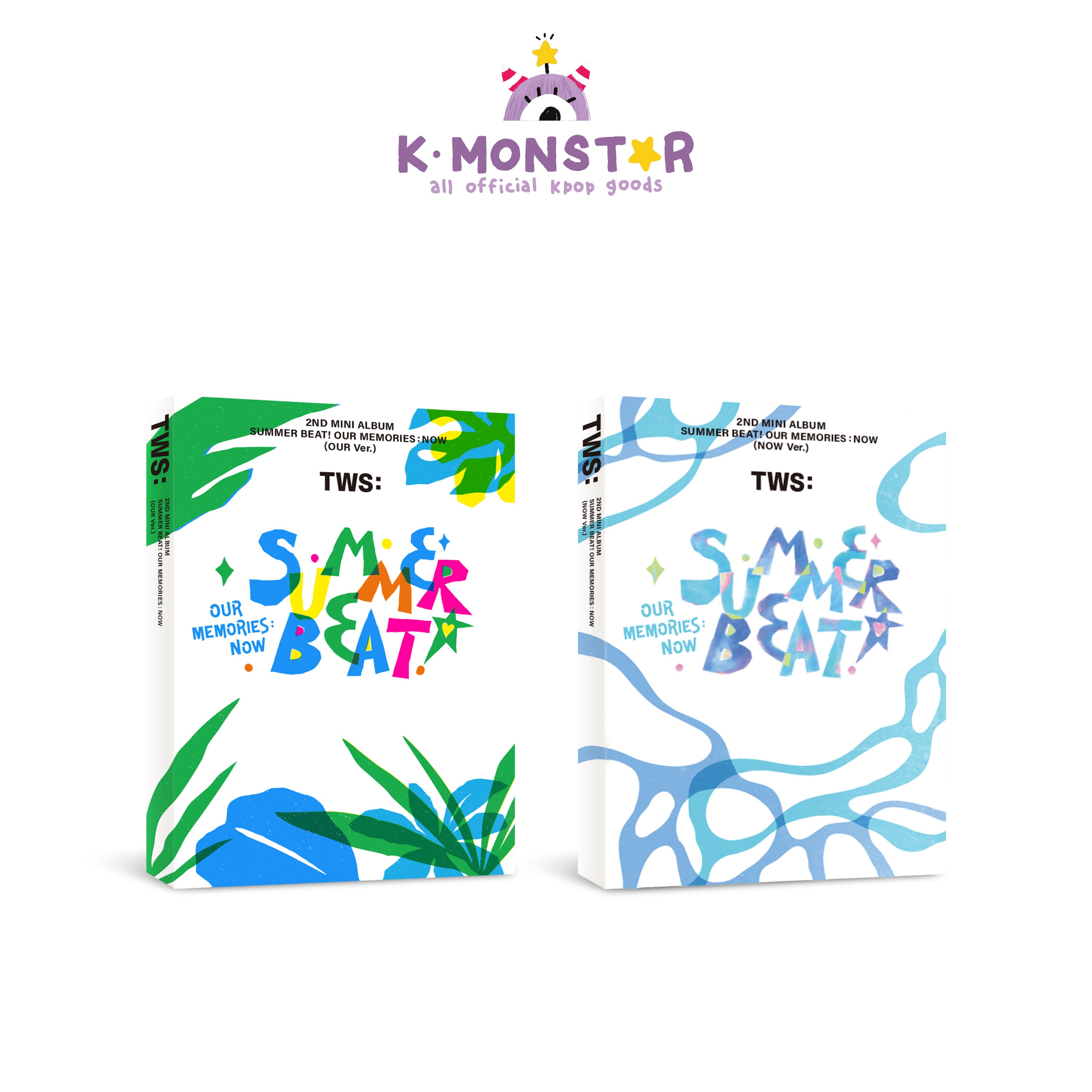 TWS - SUMMER BEAT! / 2nd Mini Album 2種SET