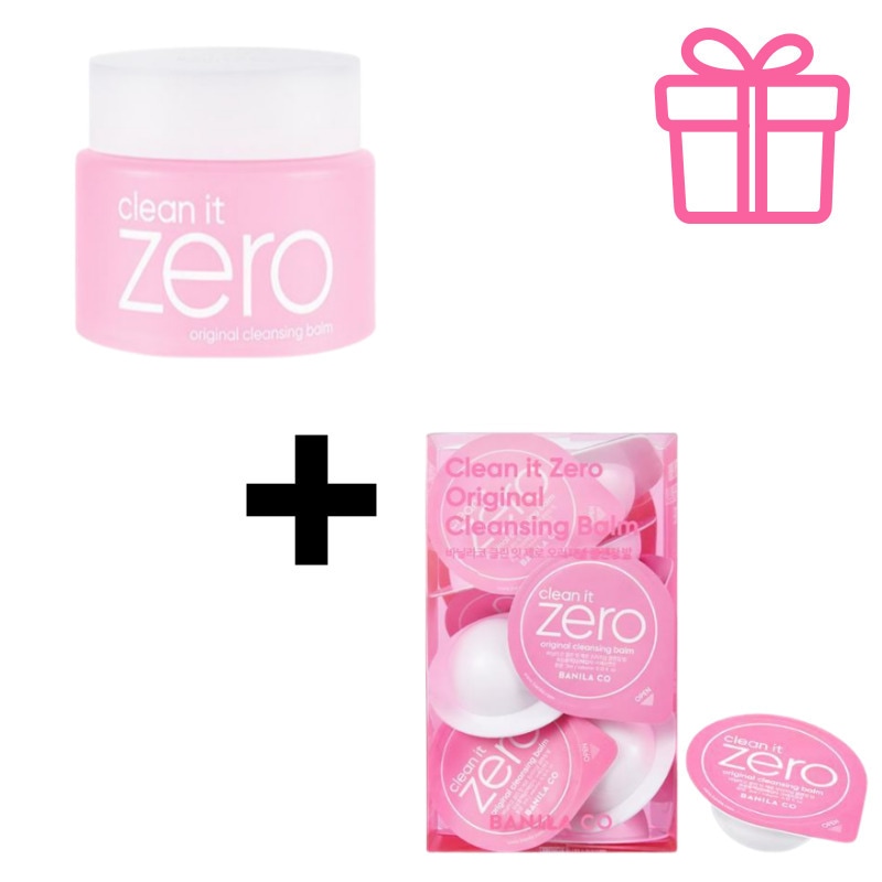 クリーンイットゼロ クレンジングバーム オリジナル 100ml＋トラベルキット48ml（3ml×16個）セット 毎日も旅行もゼロでメイクオフ ランダムギフト付き