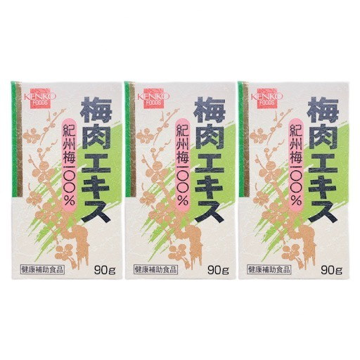 Qoo10] 梅肉エキス 90g 3個セット 健康フー