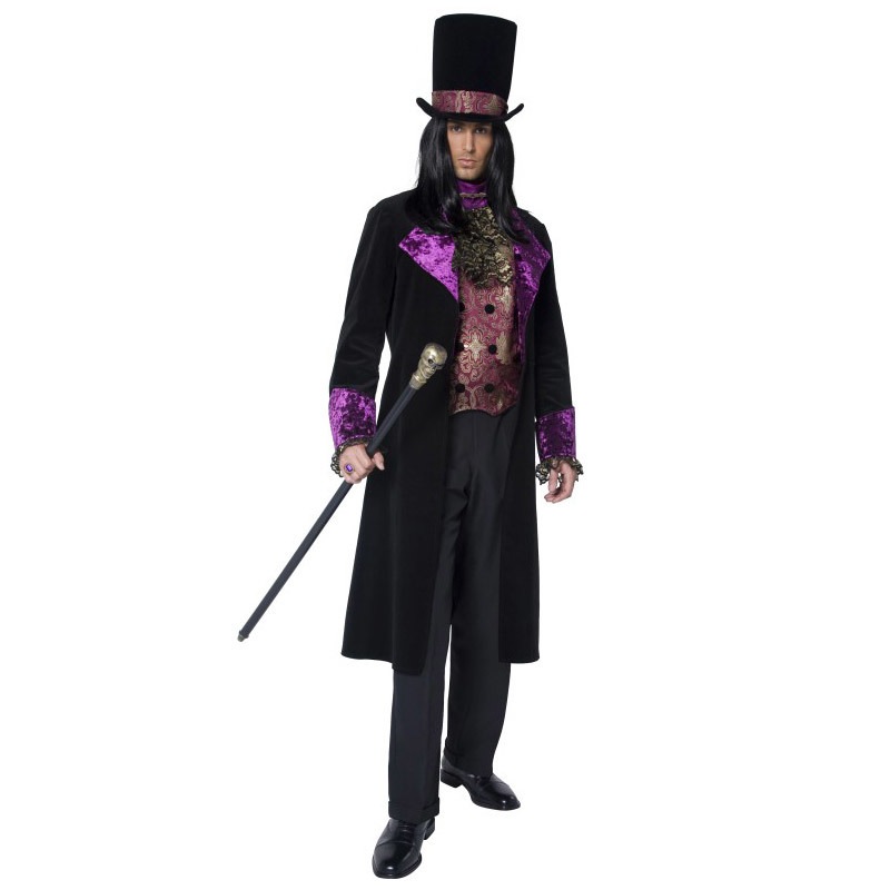 コスプレ 仮装 ゴシック伯爵 大人用 M 【 コスプレ 衣装 ハロウィン 仮装 コスチューム ゴシック メンズ 余興 パーティーグッズ ヴァンパイア ドラキュラ バンパイア 吸血鬼 男性用 】