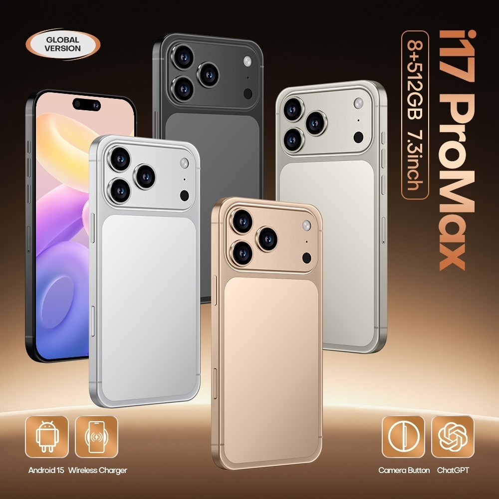 スマホ 本体 Android15 i17promax スマートフォン 7.3インチ 12+256GB 10000mAh 108MP デュアルカメラ コスパ最高 新品 2025