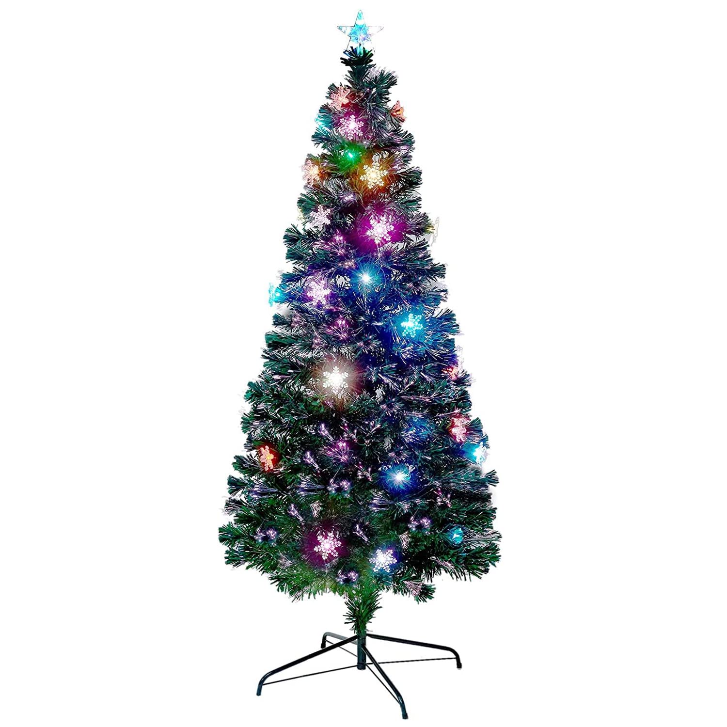 クリスマスツリー 150cm ファイバーツリー 高輝度 LED 光ファイバー Christmas tree イルミネーション ツリー 高濃密度