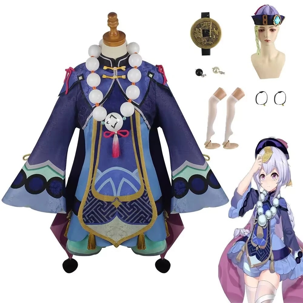 原神 コスプレ 七七 コスプレ 衣装ZKW-0927-0658