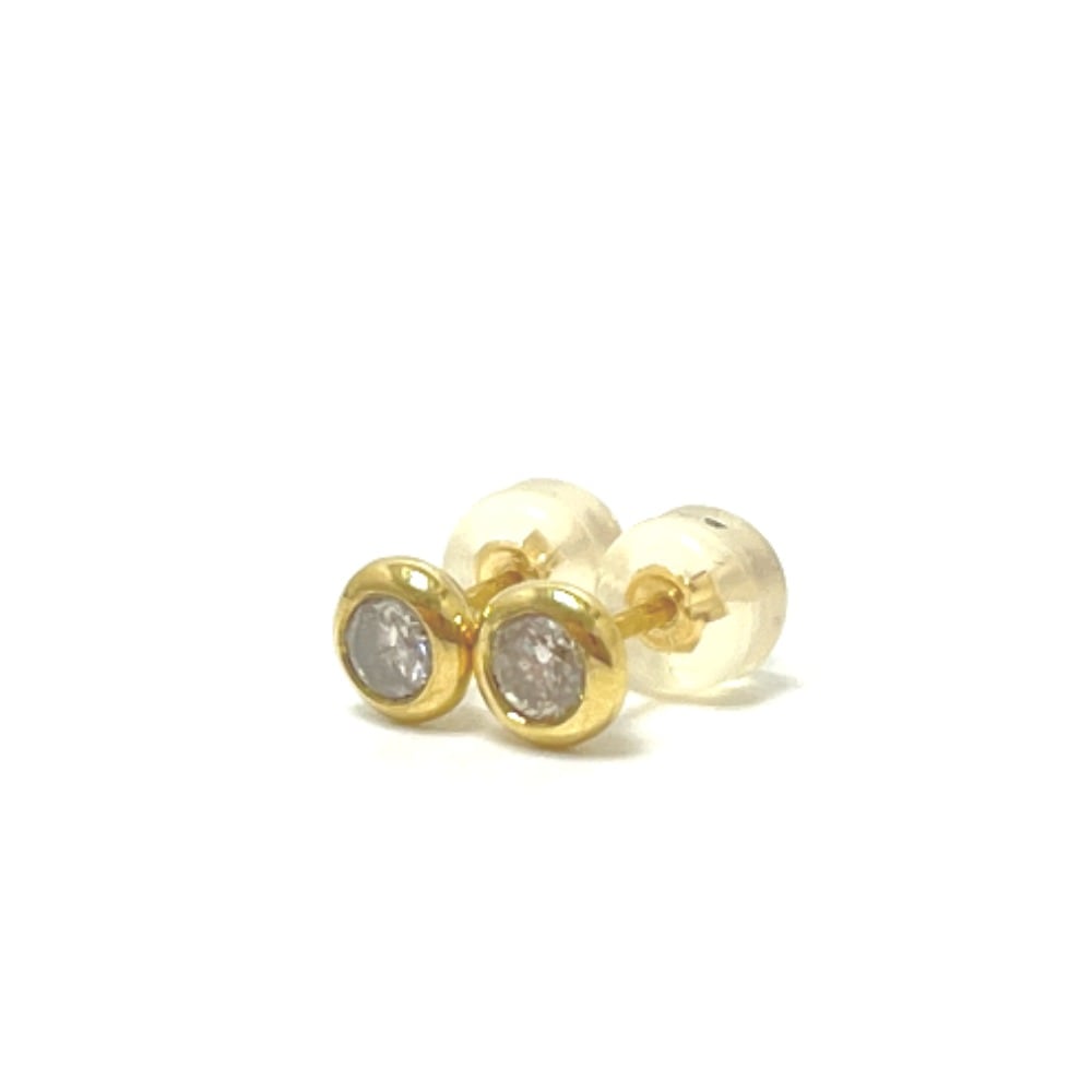 jewelry ジュエリー ピアス K18 ダイヤ D0.14ct 両耳 ジュエリー アクセサリー K18 ゴールド