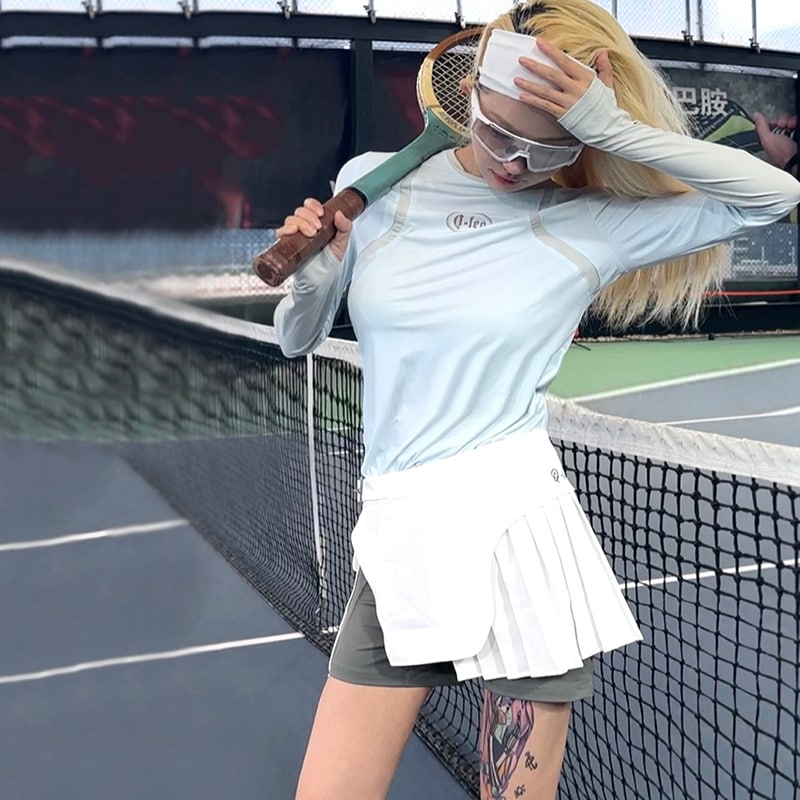 ゴルフウェア ワンピース 長袖 日焼け止め 夏 レディース ゴルフ スポーツ 専門店