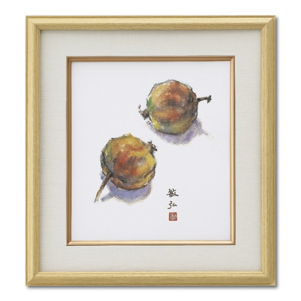 色紙額 収納サイズ：273x242mm 木目色紙額 グレー 4,781円